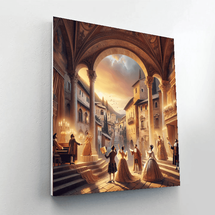 Spoleto Festival Dei Due Mondi - Italy Number Painting