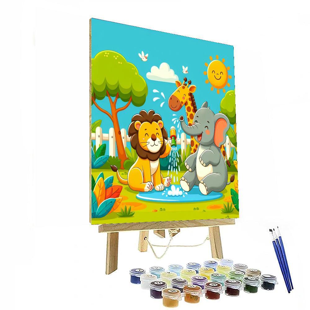 Charming Zoo Adventures Paint By Numbers Kits