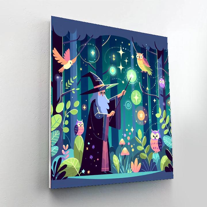 Mystical Wizarding World Painting Number Kit