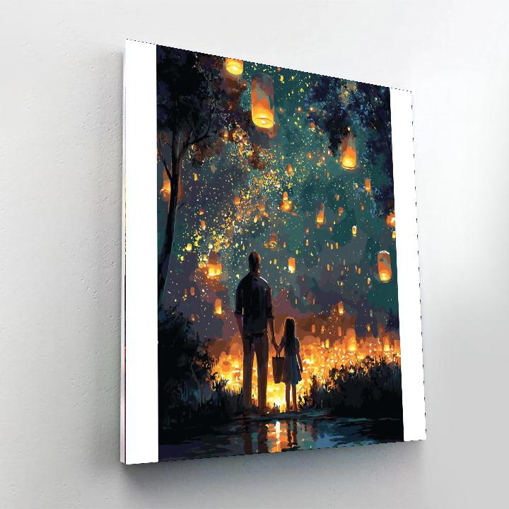 Lanterns Of Love Paint By Numbers Kits