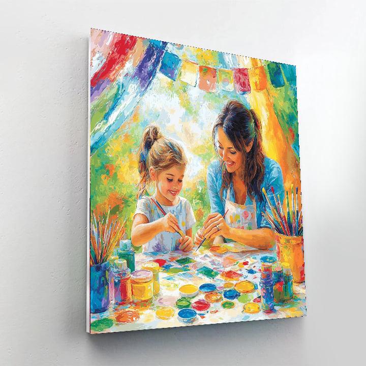 A Day Of Creativity Numbered Painting Kits