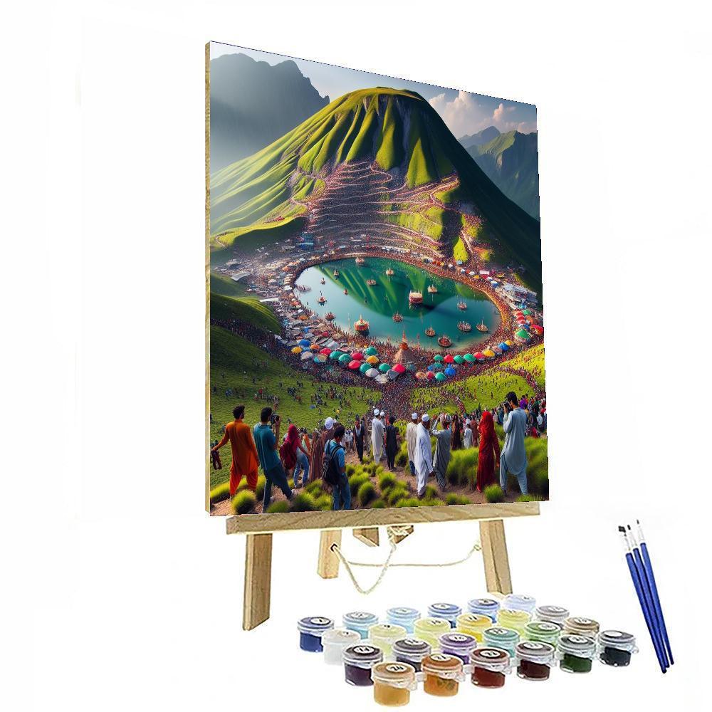 Kirkjufell Mountain Festival - Iceland Paint By Numbers Art