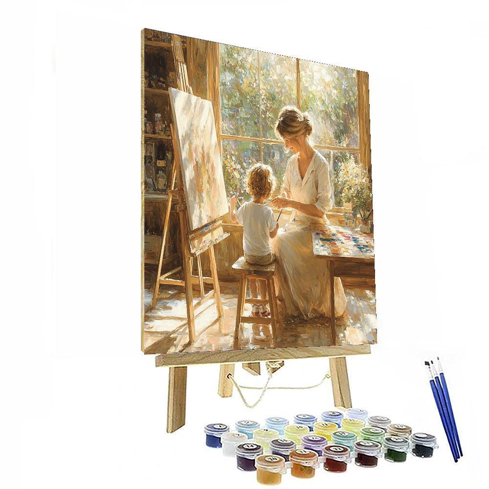 The Mother’s Gift Painting Number Kit