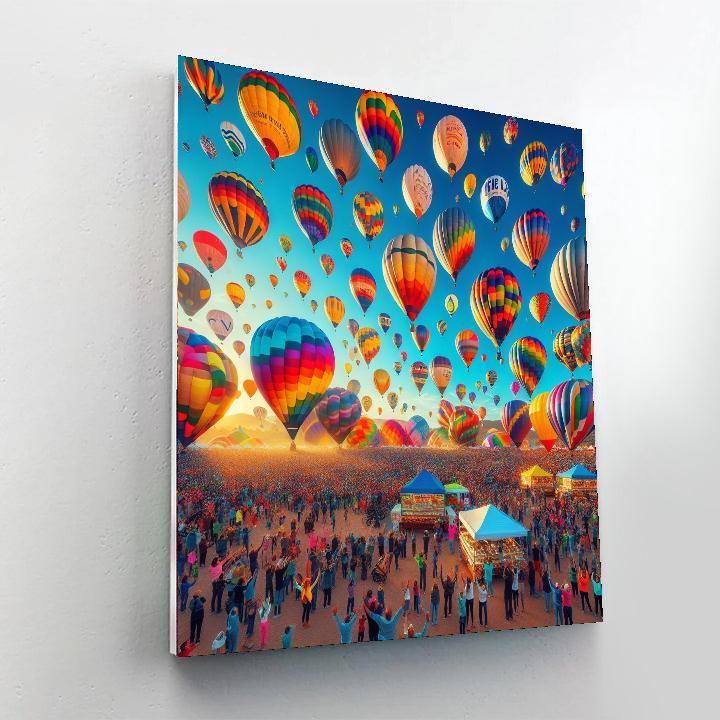 Baloon Fiesta - Mexico Paint By Numbers Kits