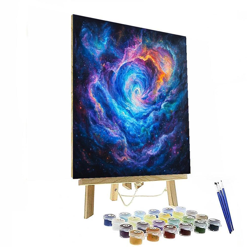 Michelangelo Inspired Celestial Enigma  Painting Number Kit