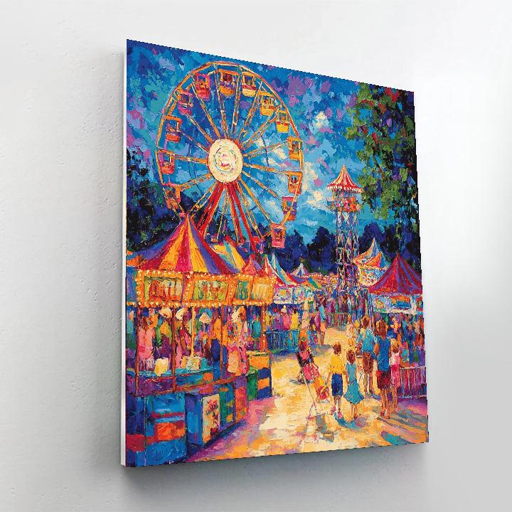 An Afternoon At The Fair Paint By Numbers Kits