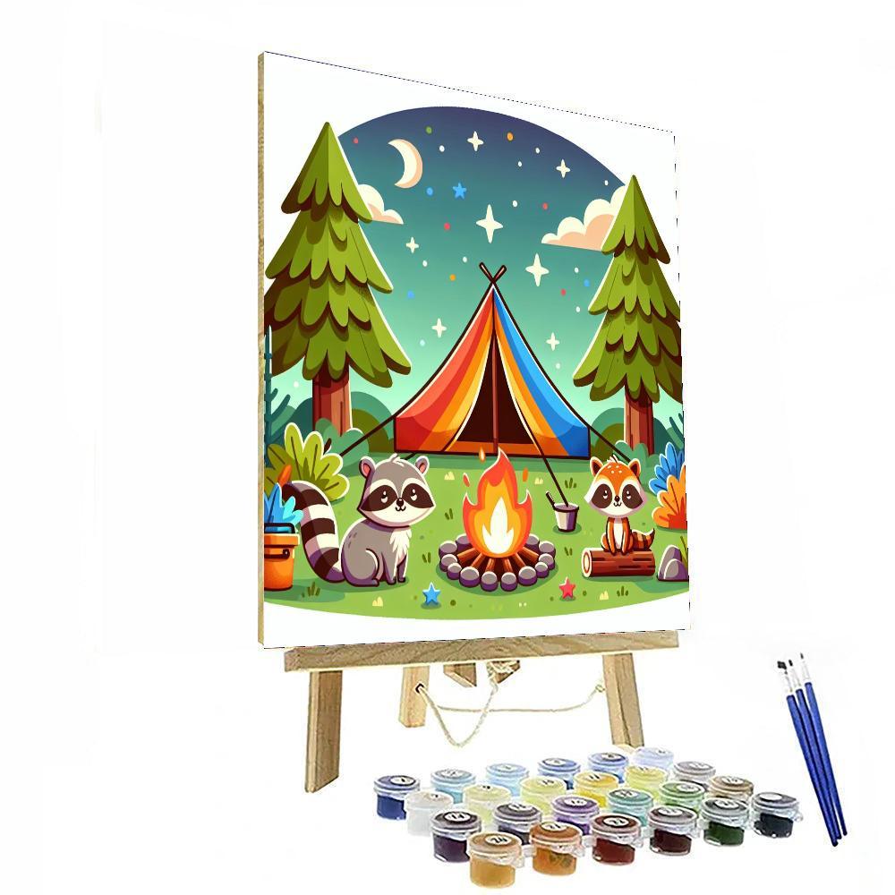 Camping Adventure Paint By Numbers Kits