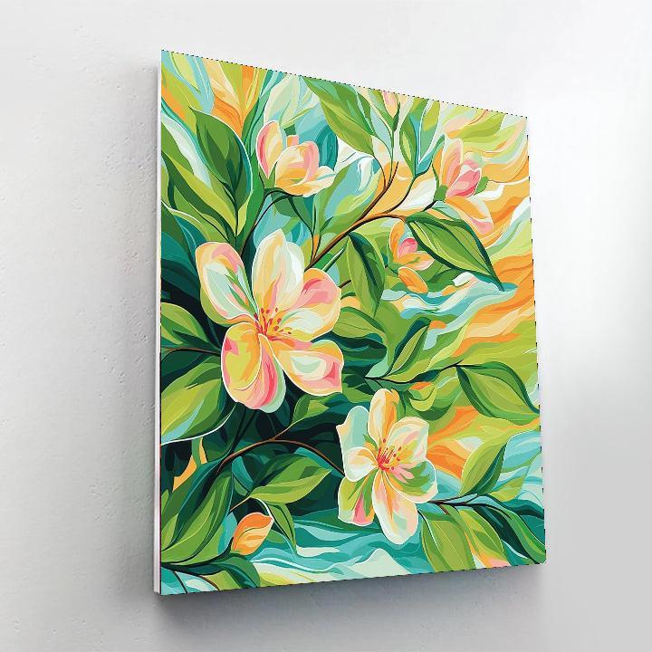 Michelangelo Inspired Awakening Nature  Paint By Number