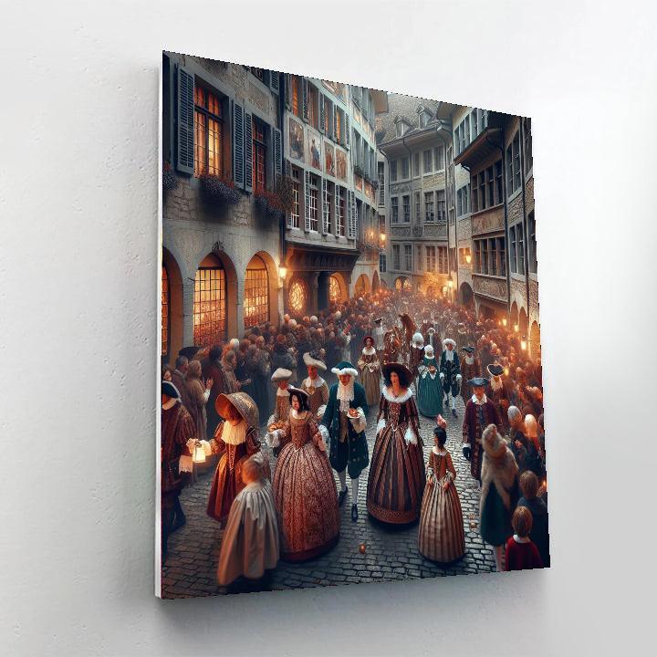 Fête De L'escalade - Geneva Numbered Painting Kits