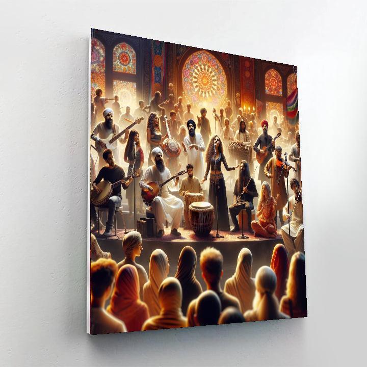 World Festival Of Sacred Music Paint By Number