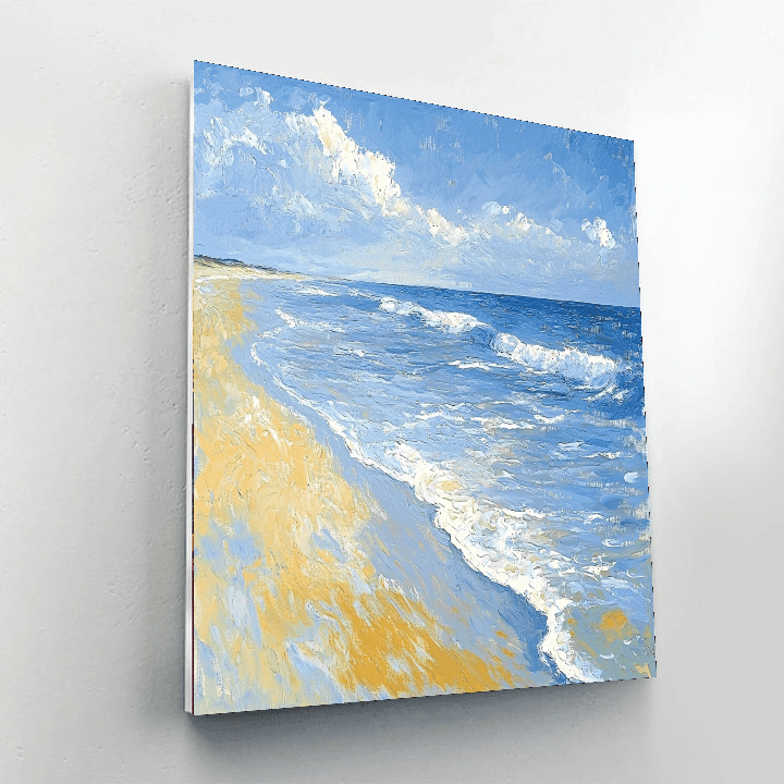 J.M.W. Turner Inspired Shores Of Tranquility  Paint By Numbers