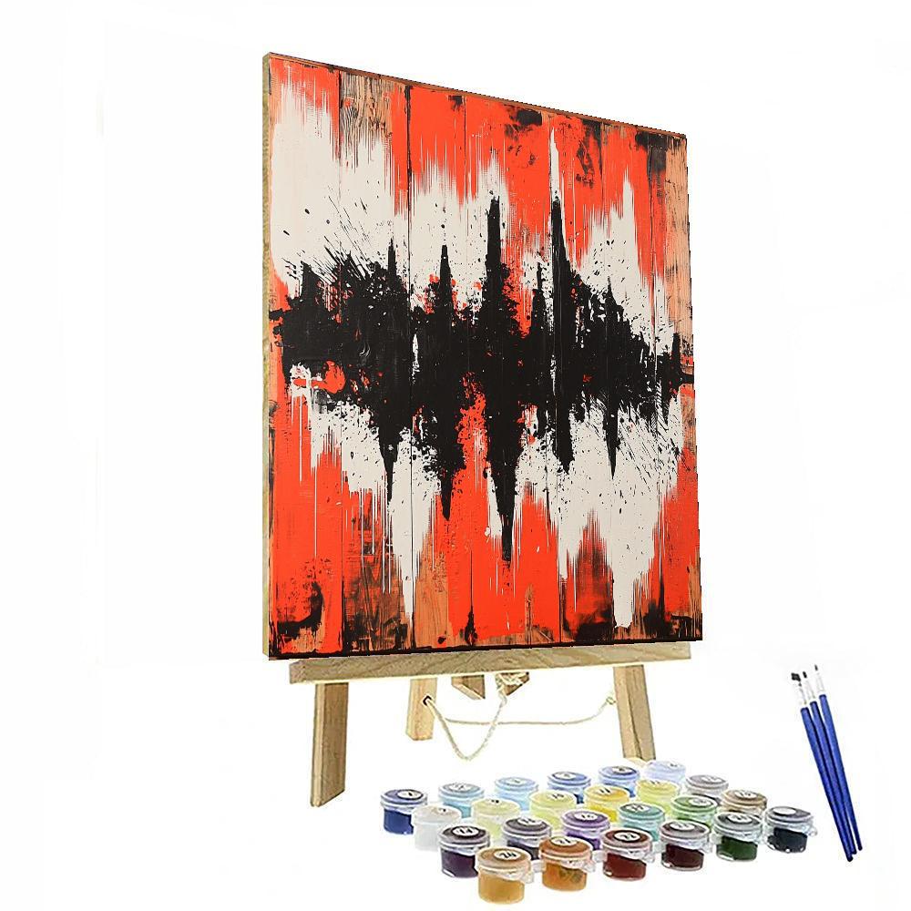 Banksy Inspired The Echo Chamber  Numbered Painting Kits