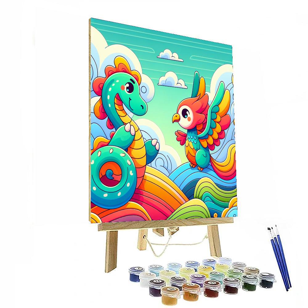 Enchanted Mythical Creatures Paint By Numbers