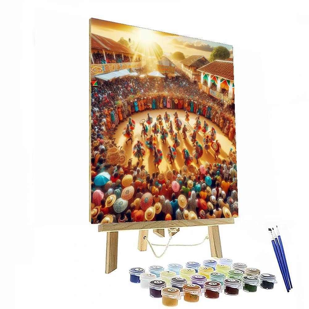 Tanzanian Cultural Festival - Tanzania Paint By Numbers