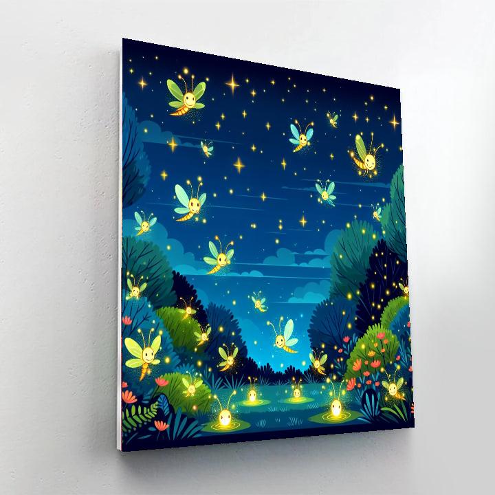Fantastic Firefly Night Paint By Color