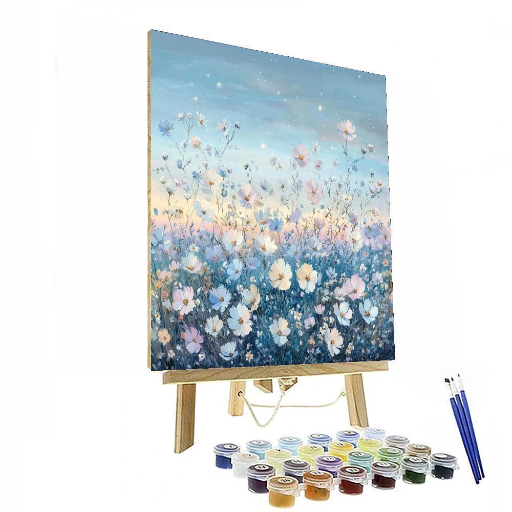 Leonardo Da Vinci Inspired Whispers Of The Celestial Garden  Paint By Numbers Art