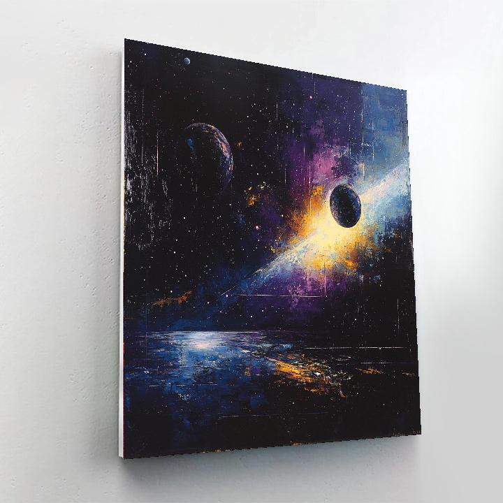 Caravaggio Inspired Reverie Of The Cosmos  DIY Paint By Numbers