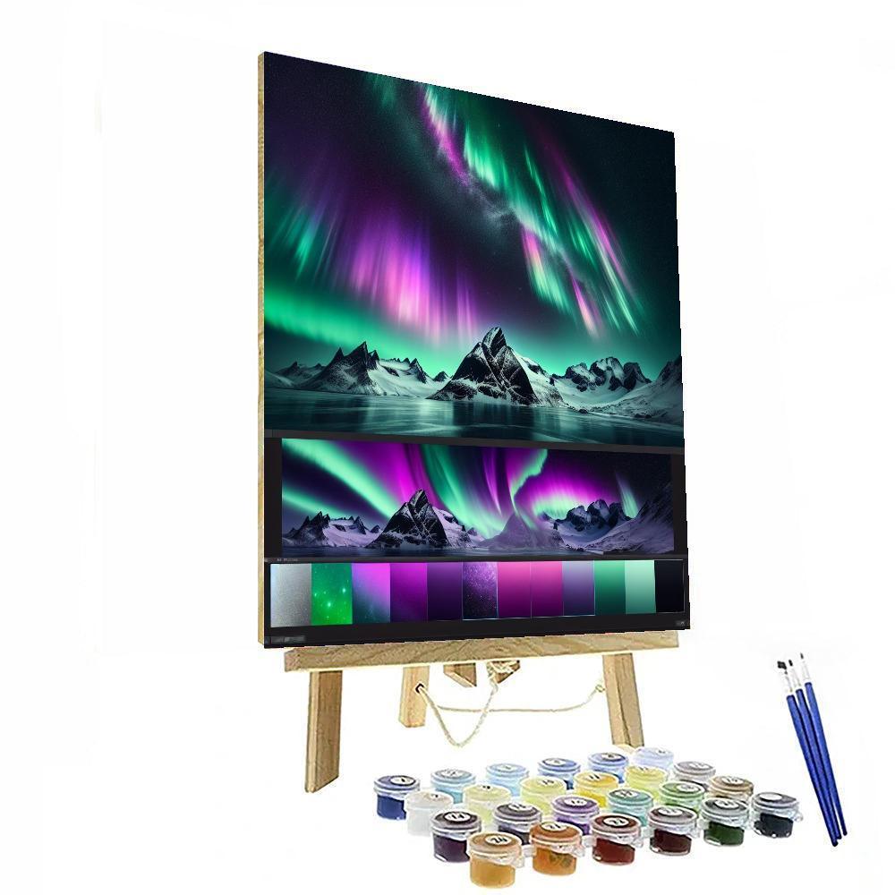 Northern Lights Awakening Paint By Number