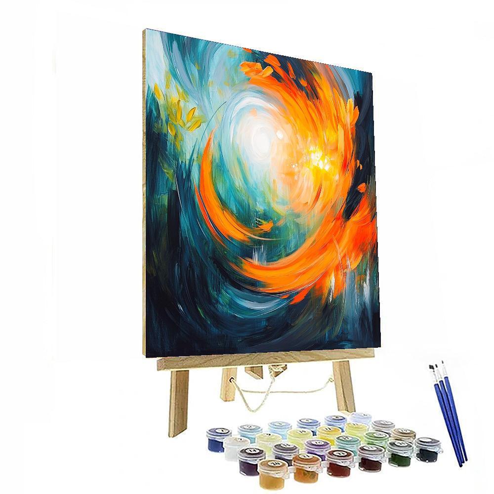 Caravaggio Inspired Luminescent Dreams  Numbered Painting Kits