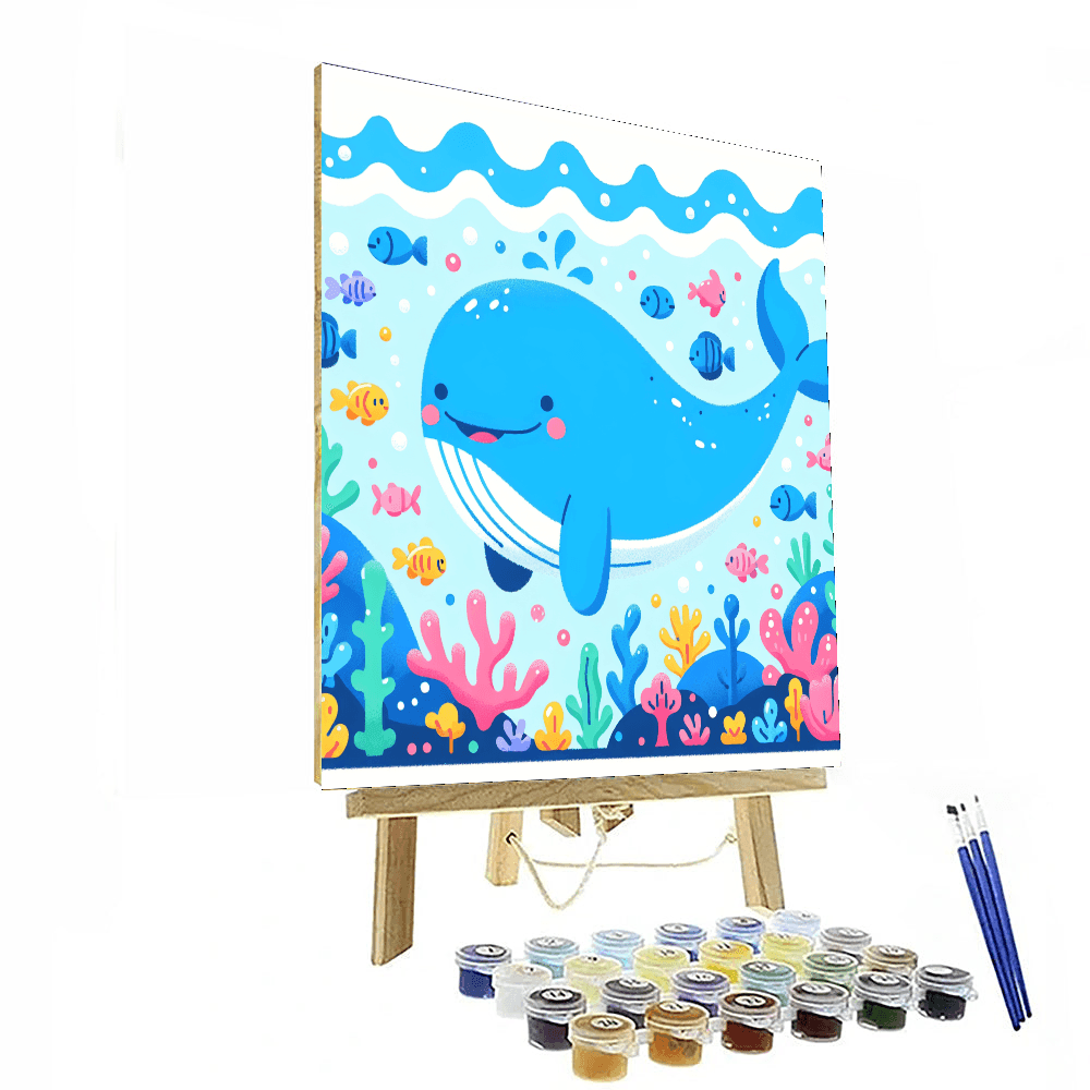 Gentle Whale Encounter Paint By Numbers Kits