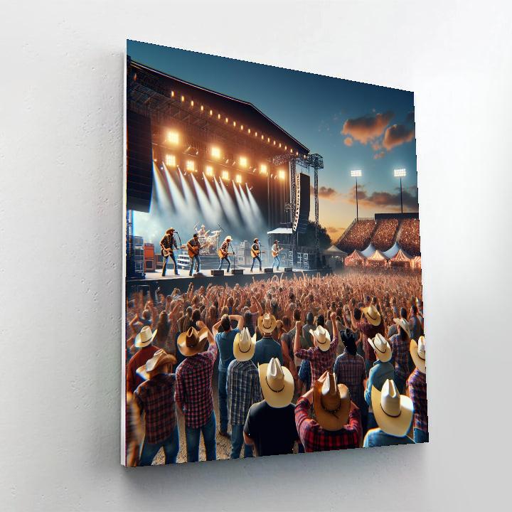 Bayou Country Superfest - Baton Rouge, Usa Number Painting