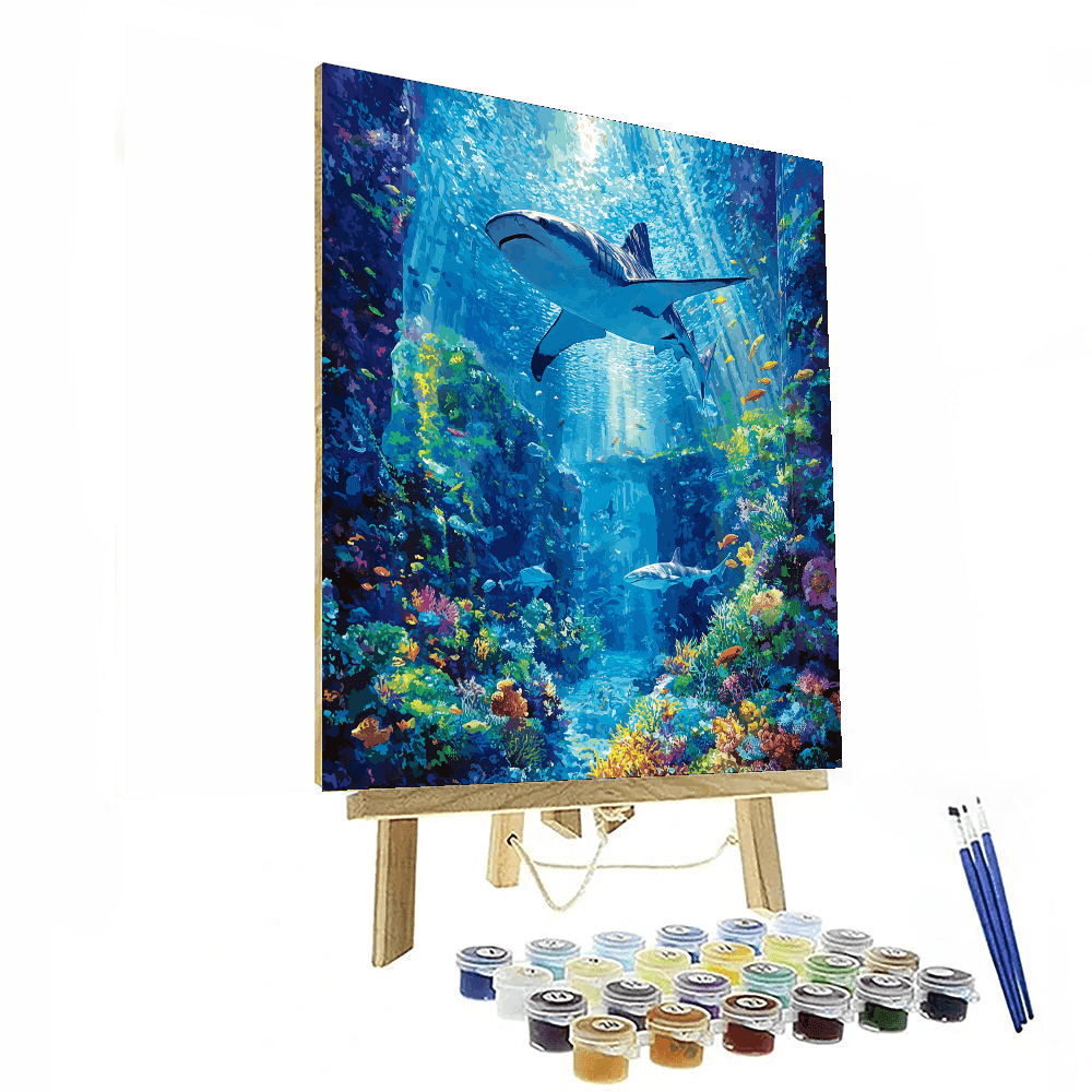 Okinawa Churaumi Aquarium - Japan Paint By Numbers