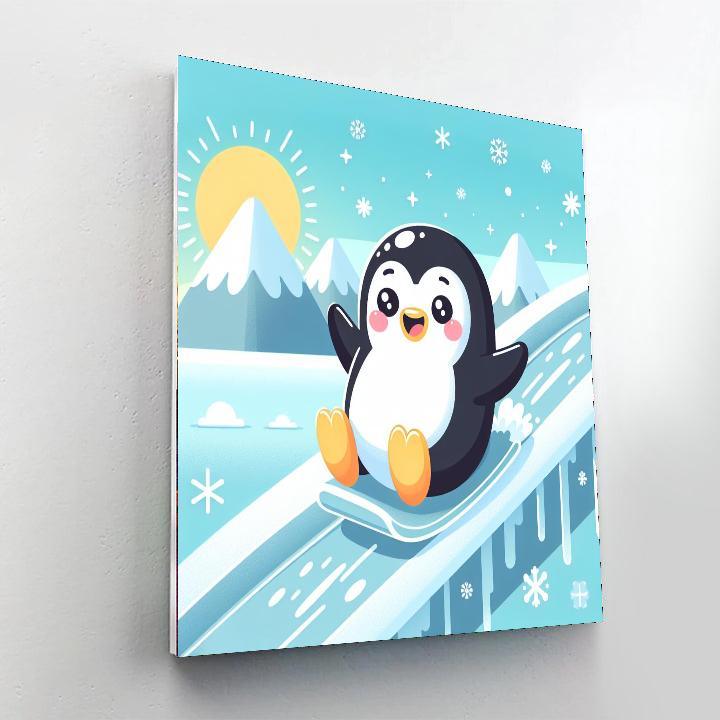 Jolly Penguin Paint By Numbers Kits