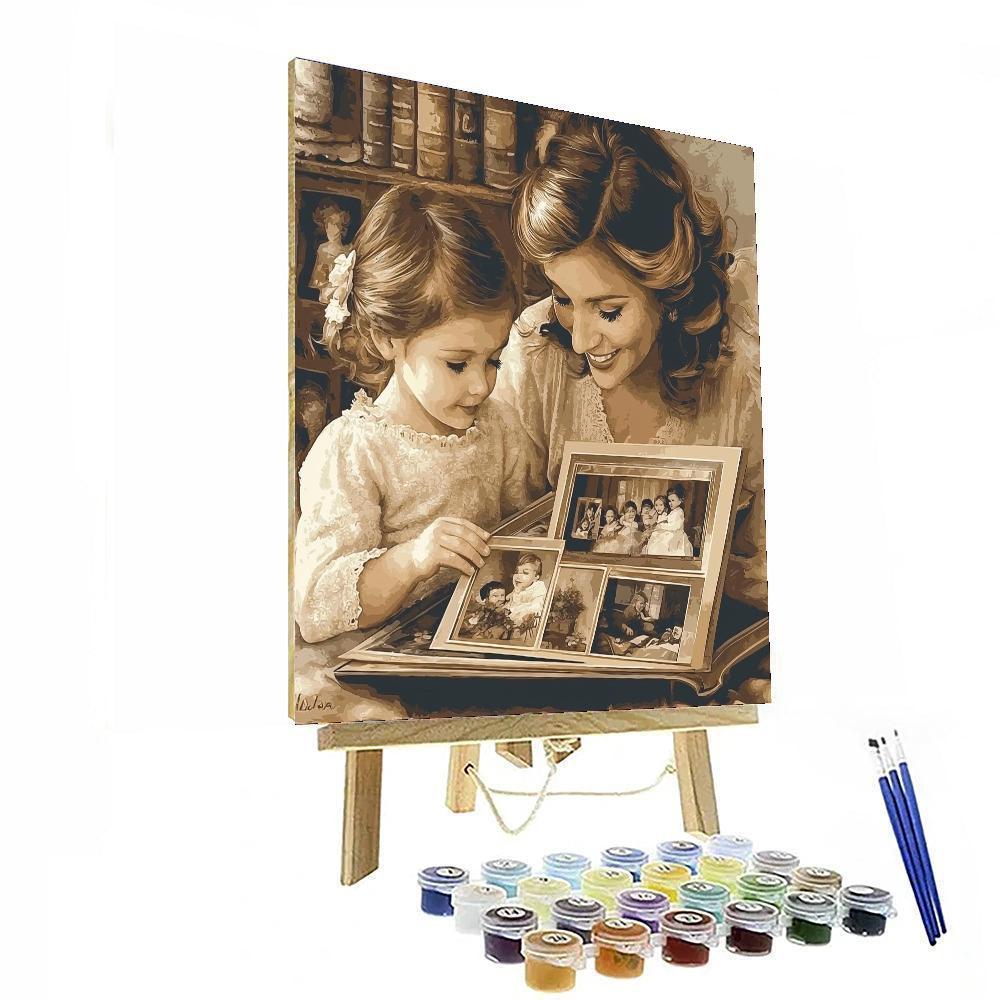 Cherished Moments In Time DIY Paint By Numbers