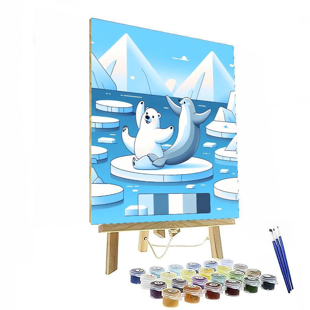 Arctic Friends Numbered Painting Kits