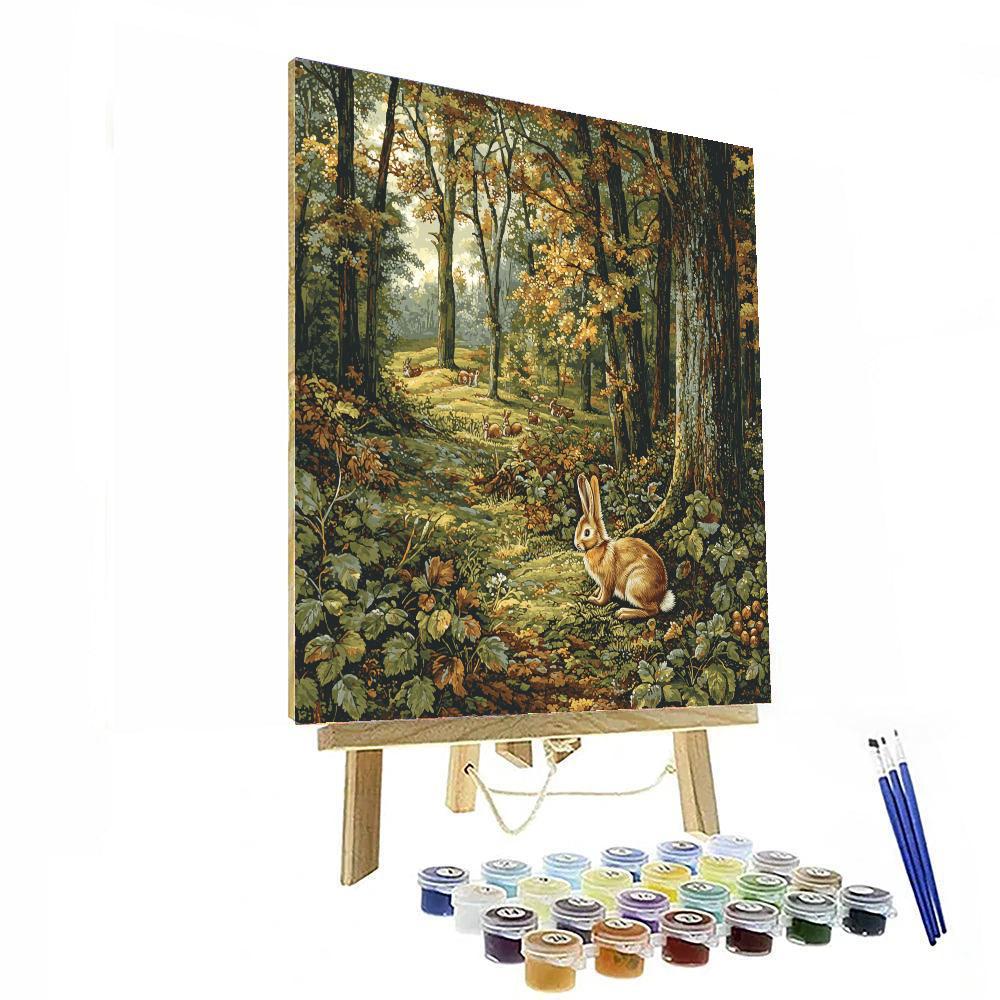 Albrecht Dürer Inspired Wild Harmony  Paint By Numbers Kits