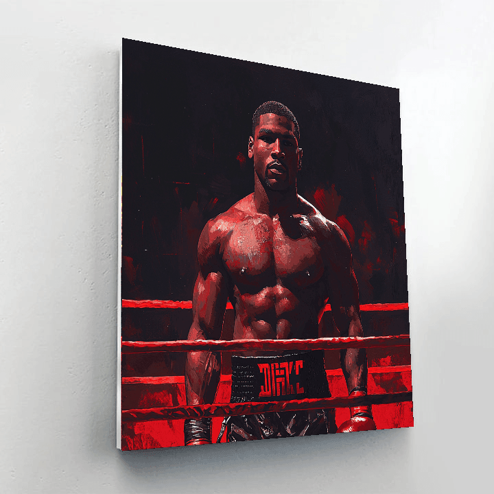Michael B. Jordan: The Rising Star Of Creed Paint By Numbers Art