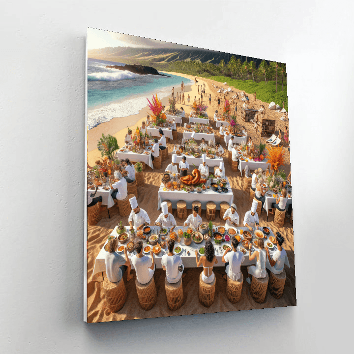 Hawaii Food & Wine Festival - Usa DIY Paint By Numbers