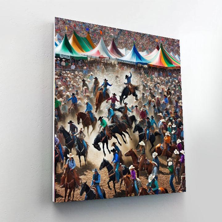 The Calgary Stampede - Calgary Paint By Numbers Kits