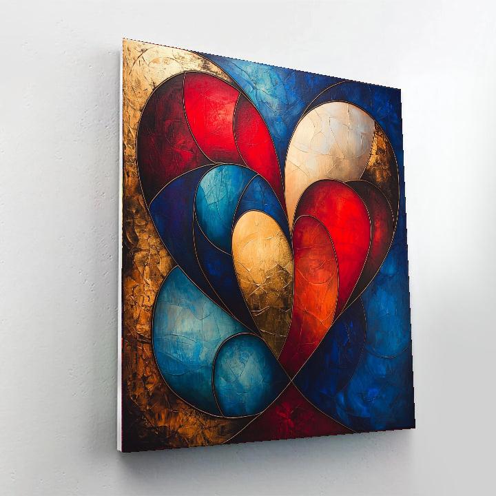 Frida Kahlo Inspired Journey Of The Heart  Numbered Painting Kits