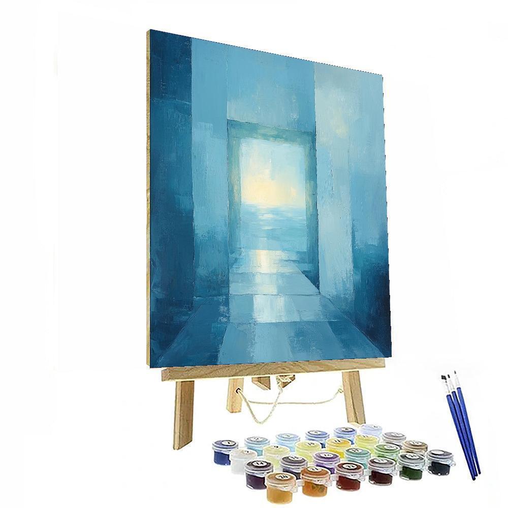Mark Rothko Inspired Celestial Calm  Paint By Numbers Art