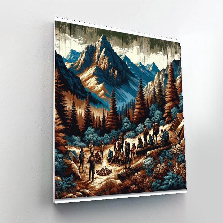 Rugged Outdoor Adventure Paint By Number