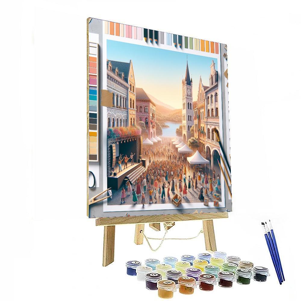 Zürich Festival DIY Paint By Numbers