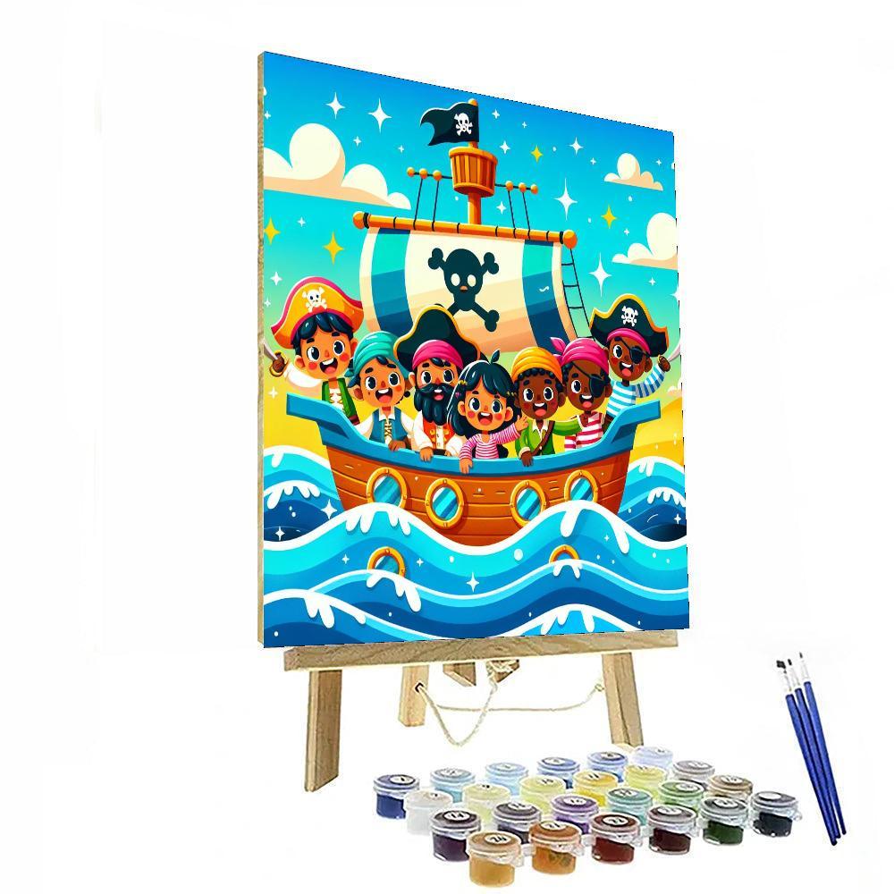 Pirate Seas Paint By Number
