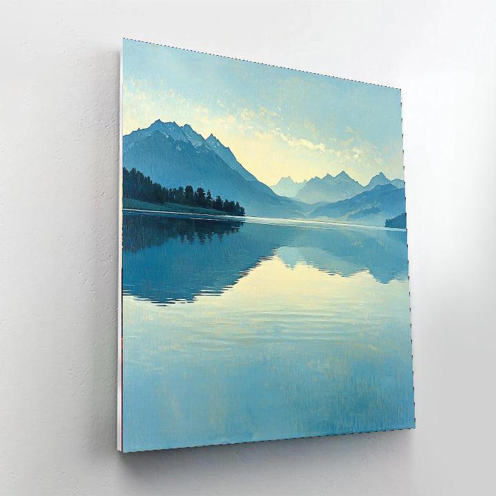 John Singer Sargent Inspired Artistic Reflections  Number Painting