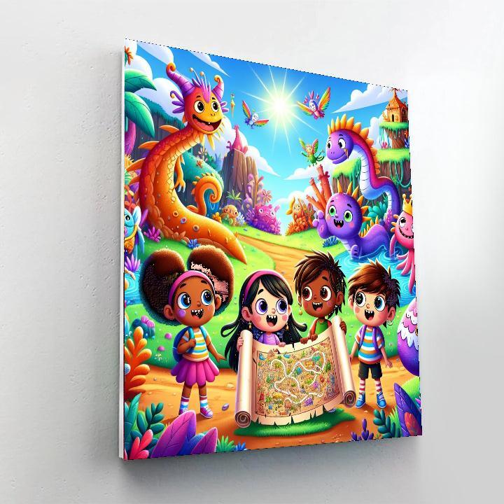 Fantasy Island Expedition Paint By Numbers