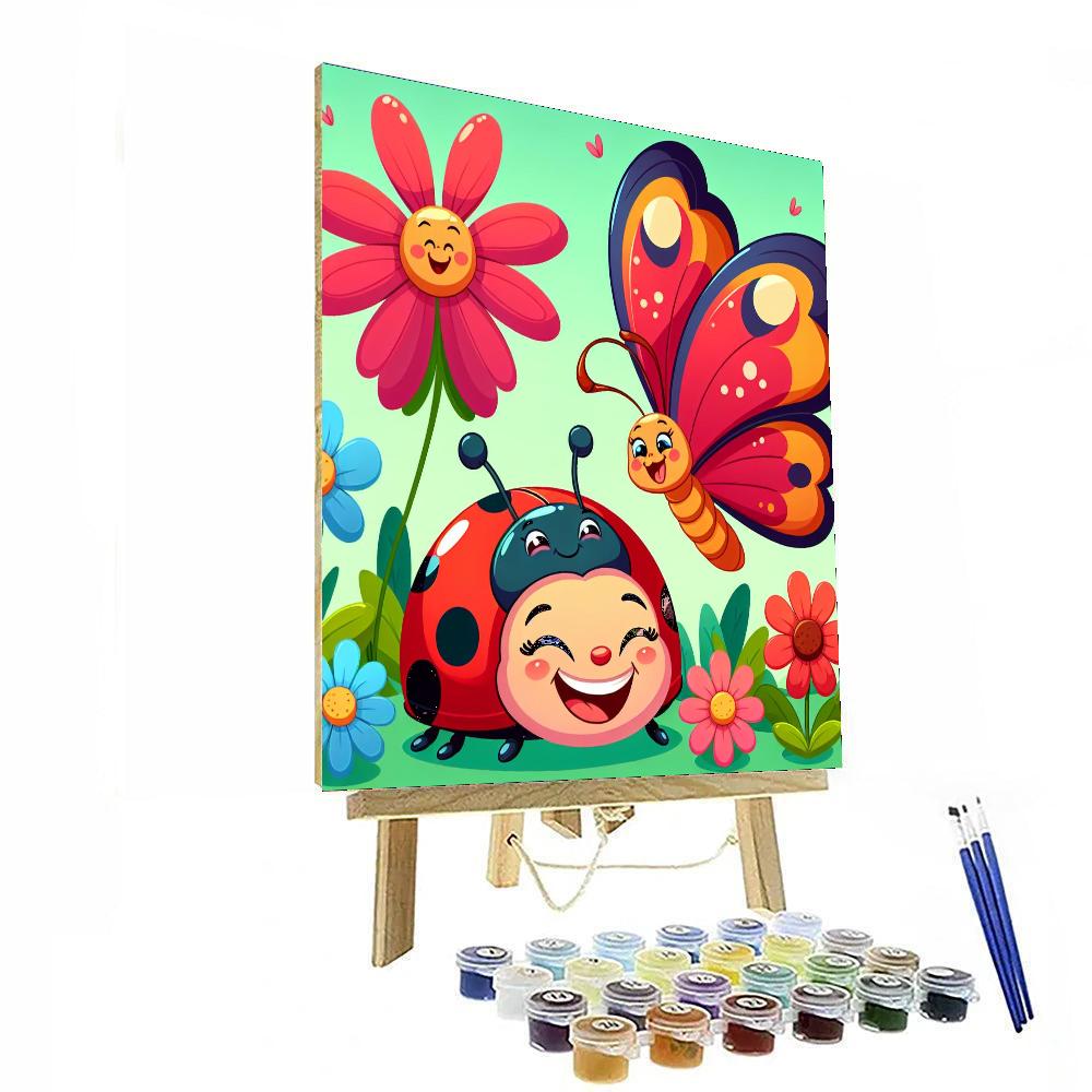 Cuddle Bug Insect Friends Numbered Painting Kits