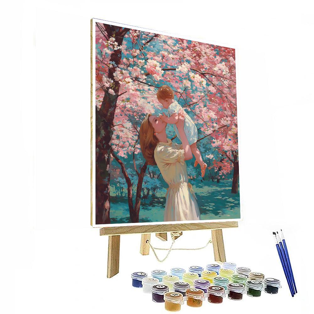 Cherished Blossoms Paint By Number