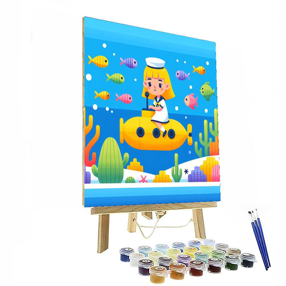 Ocean Explorer’s Adventure Painting By Numbers Kit