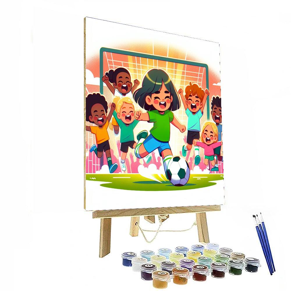 Sports Adventure Challenge Numbered Painting Kits
