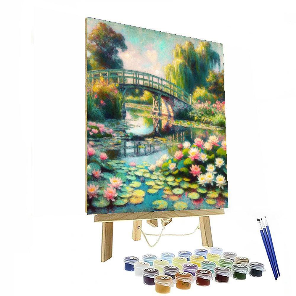 Monet's Garden Symphony DIY Paint By Numbers
