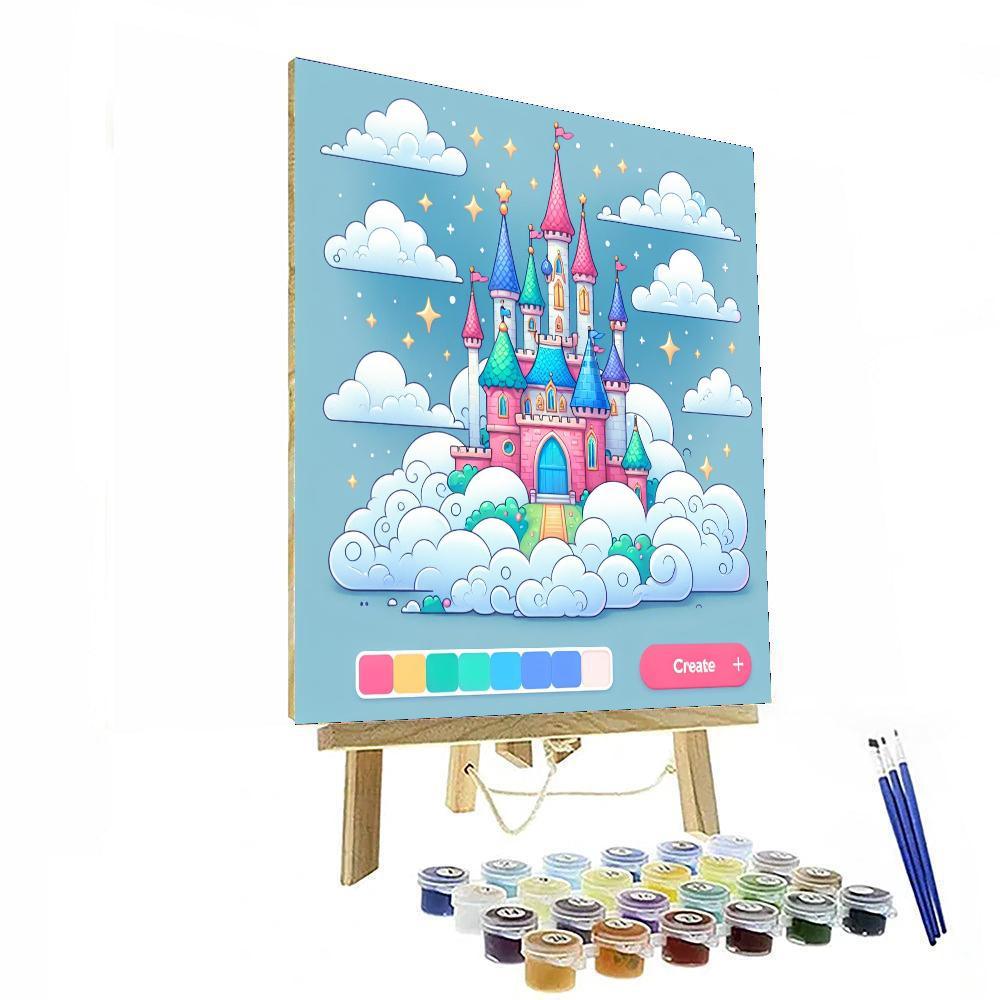 Cloud Castle Painting By Numbers Kit