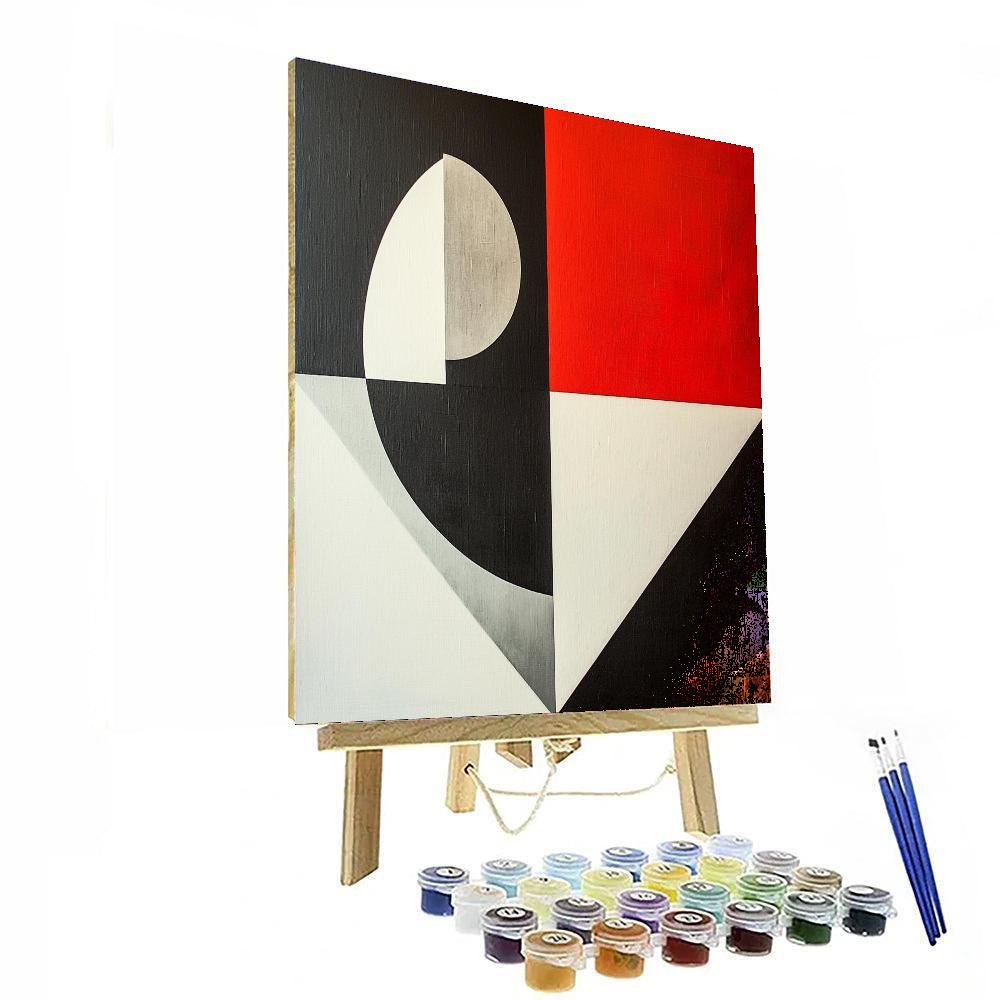 Kazimir Malevich Inspired Reflections On Shape  Paint By Color