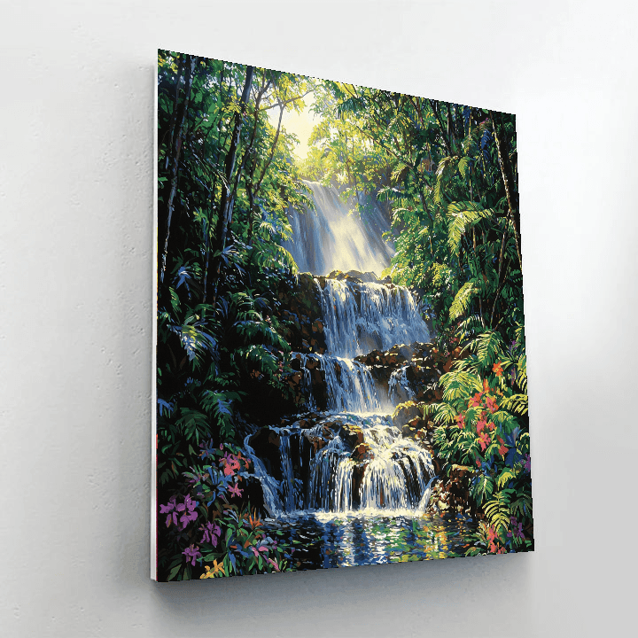 El Yunque National Forest - Puerto Rico Painting By Numbers Kit