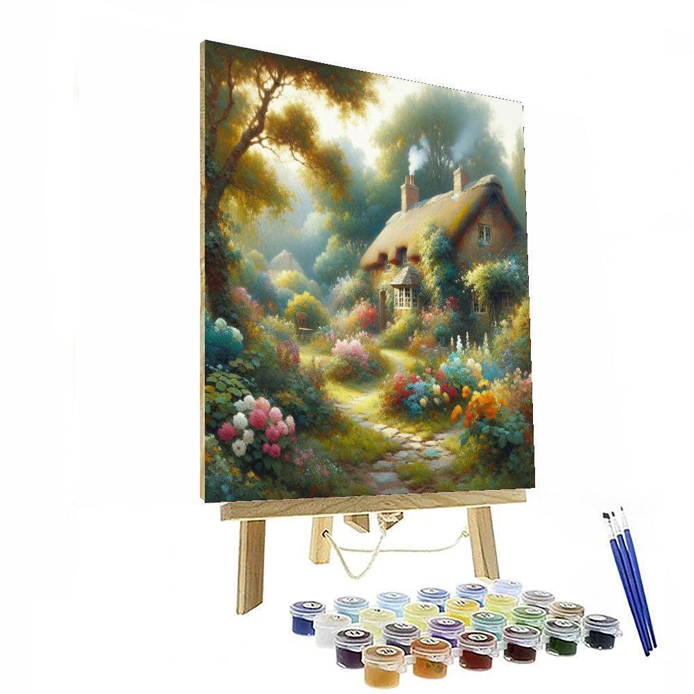 Enchanted Cottage Retreat Numbered Painting Kits