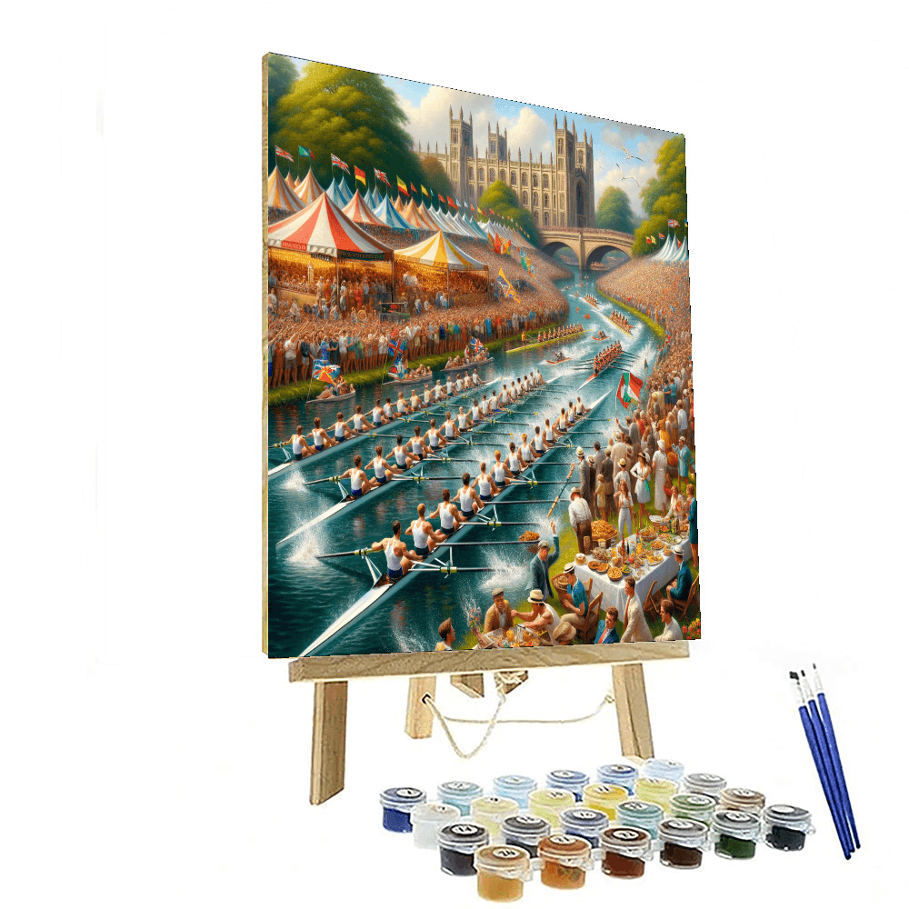 Harvard-yale Regatta - United States Paint By Color